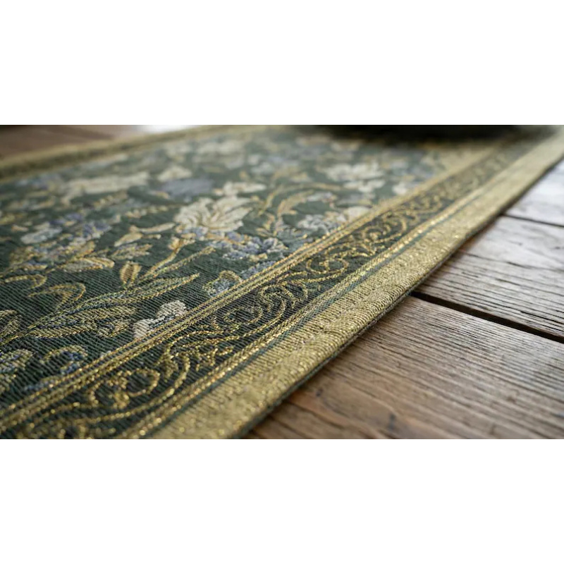 Christmas Table Runner - VIKAMA Caminho de Mesa Floral Art