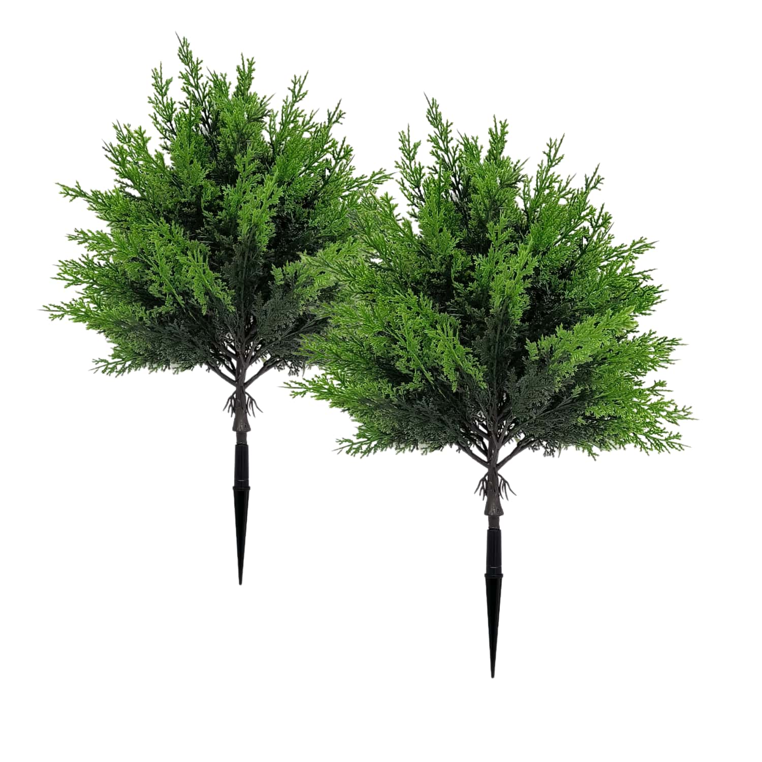 Christmas Tree Artificial - 2 peças de vegetação artificial ao