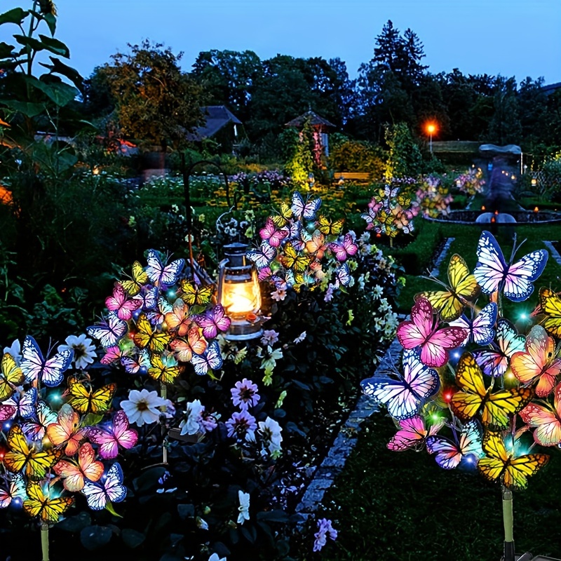 Christmas Lights Outdoor - Solar led borboleta luzes do jardim