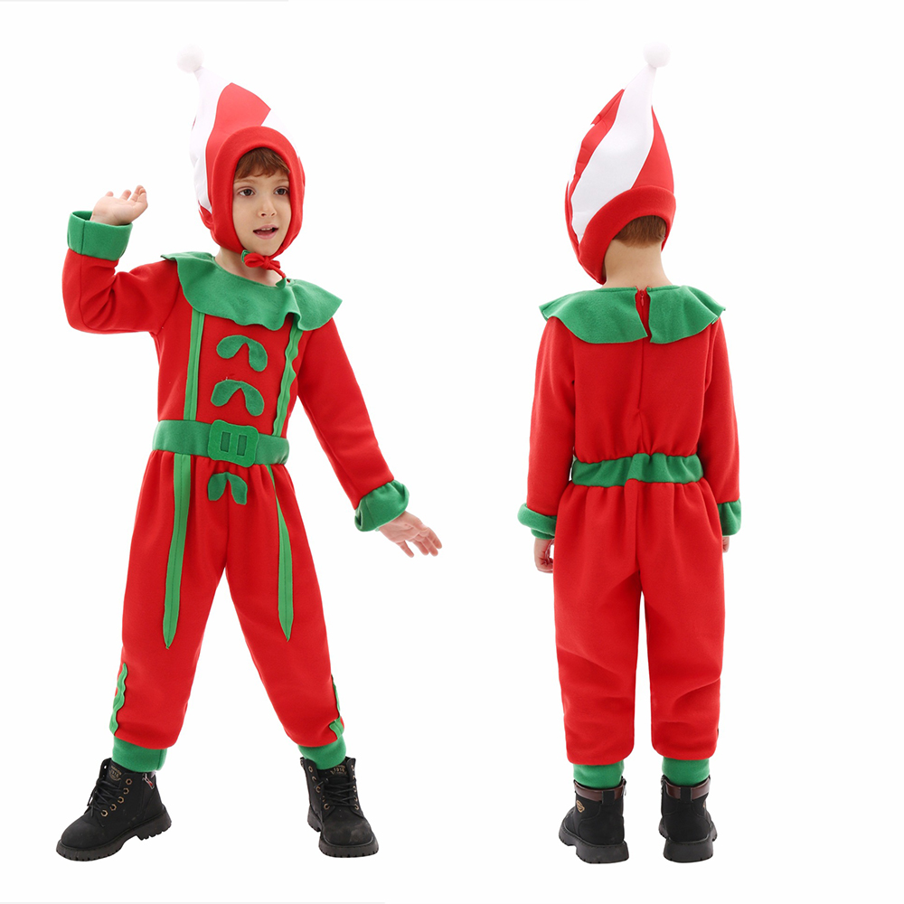 Elf Costume Christmas - 2025 natal elfo crianças cosplay traje