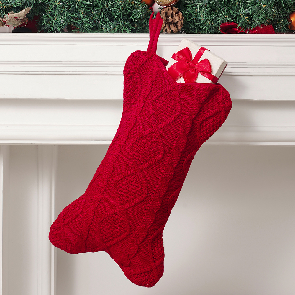 Christmas Stocking Hanging - Meia de Natal para Cães, Meia