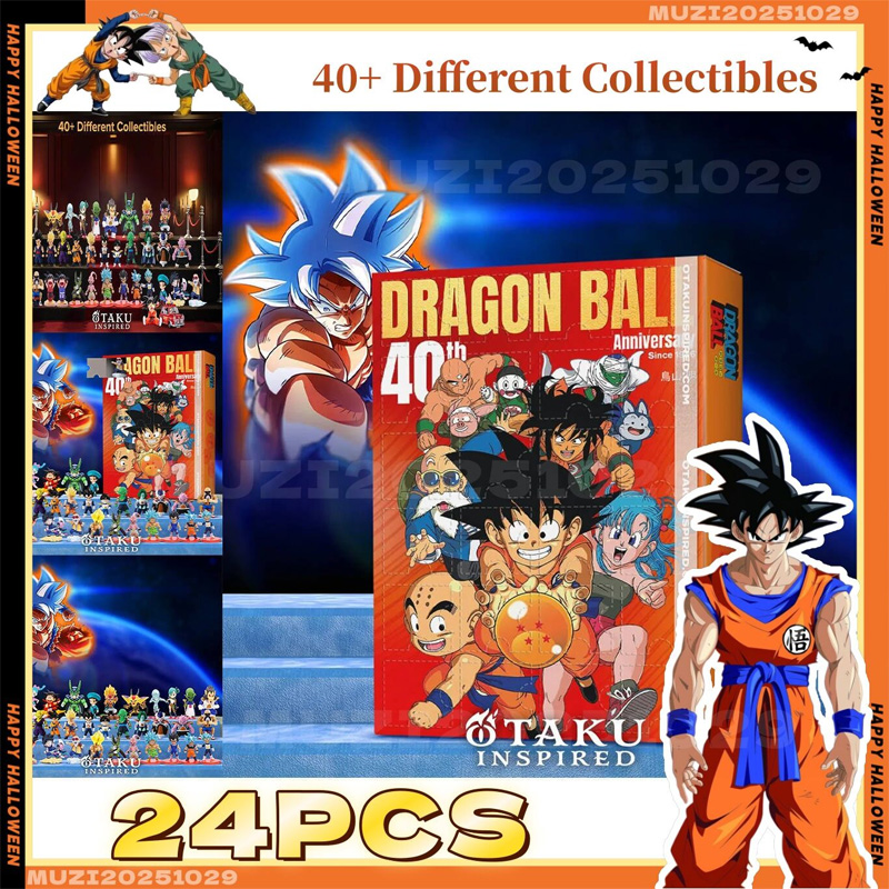 Advent Calendar Gift - Novo 2d acrílico dragon ball natal