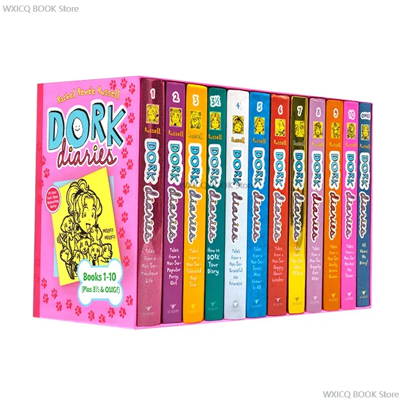 Gift Box Wrap Set - Dork Diaries Book Gift Box Set,