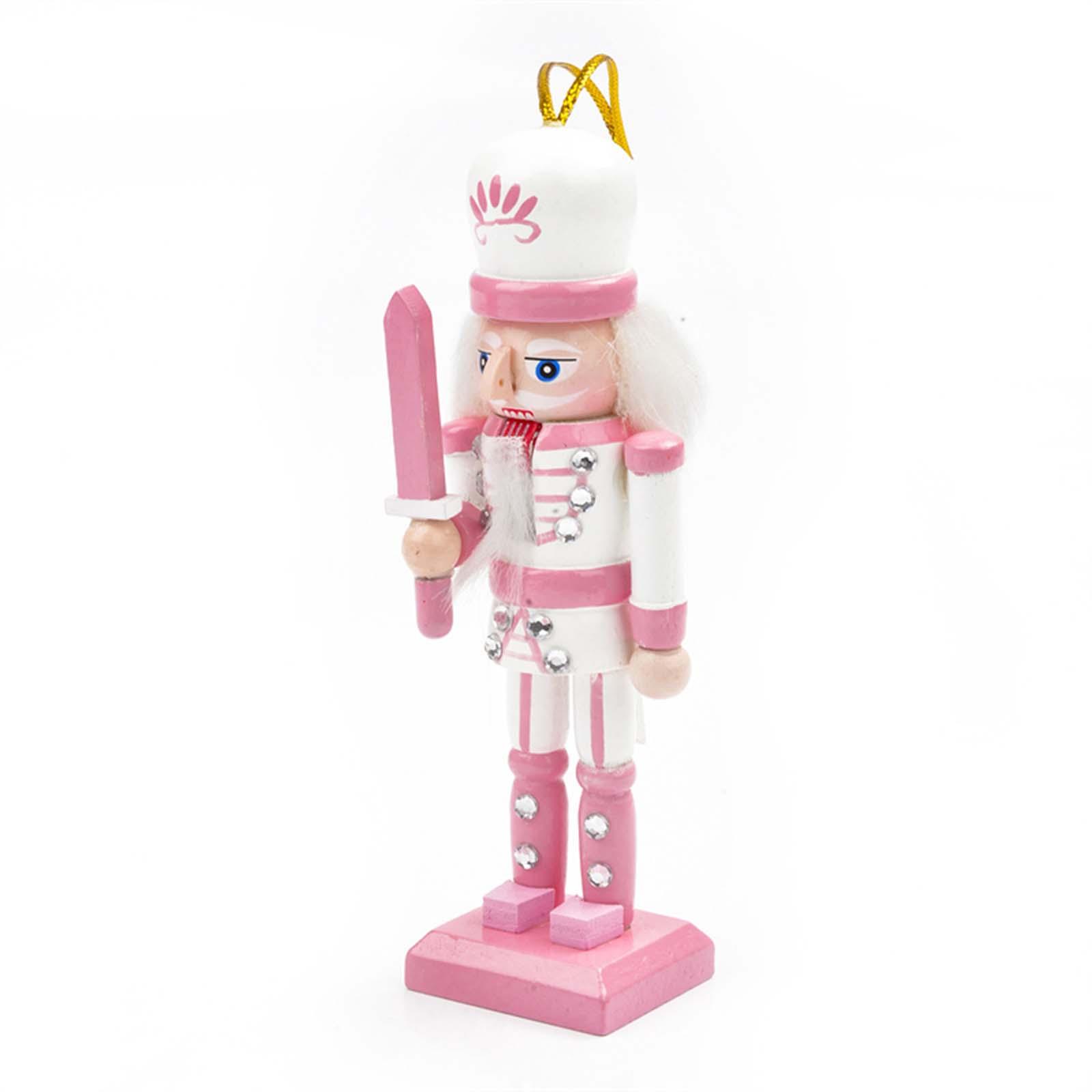 Nutcracker Figurine - 4x Estatueta de Soldado Quebra-Nozes de