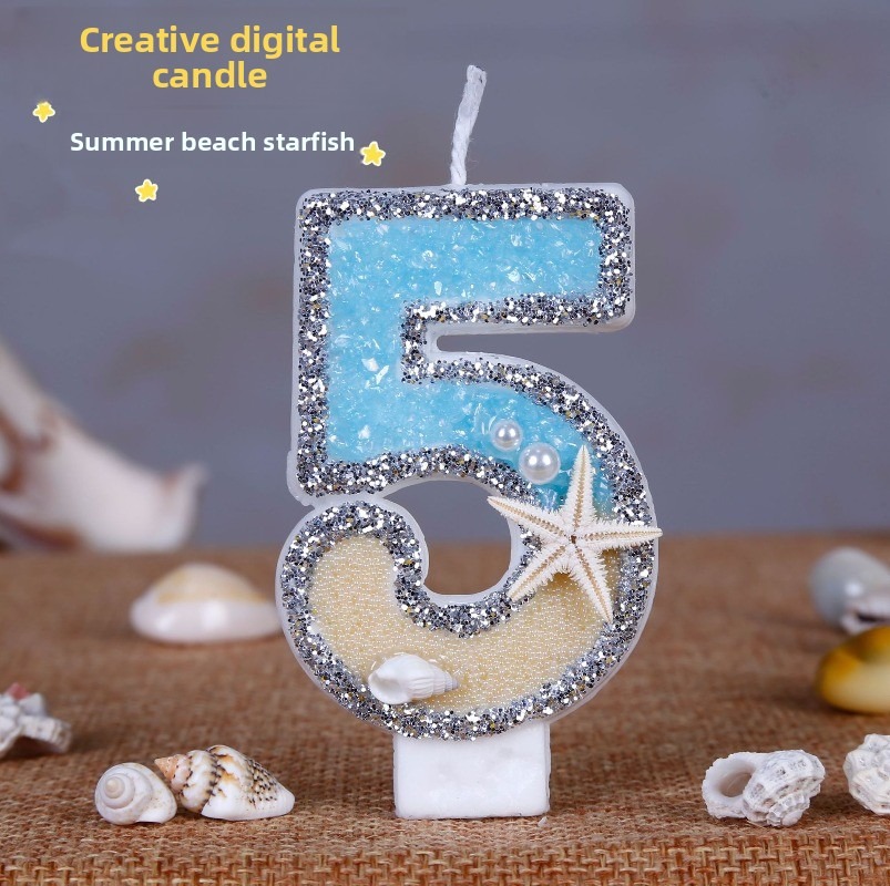 Holiday Candle Set - Velas de Aniversário em Forma de