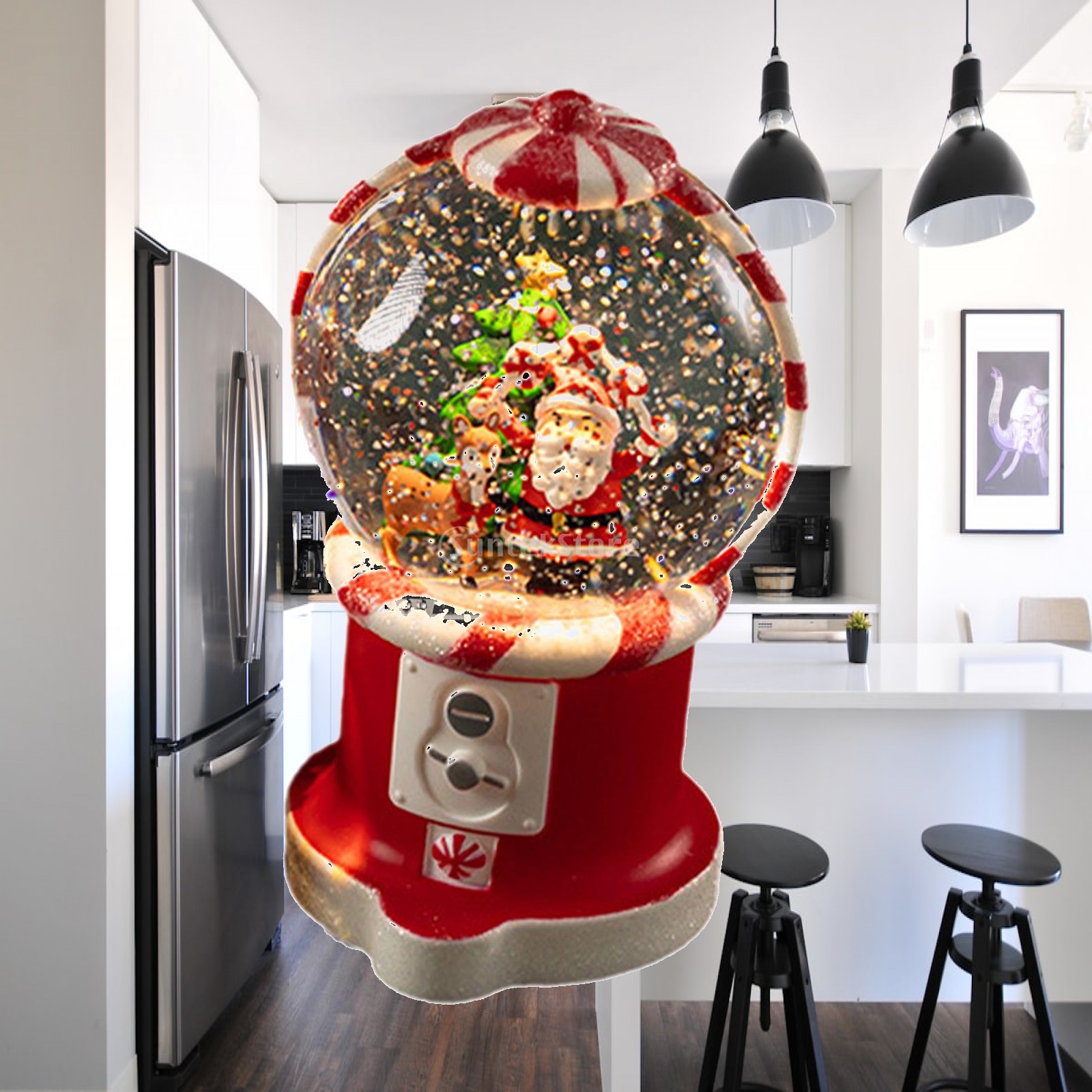 Snow Globe Musical - Globo de Neve Musical de Natal