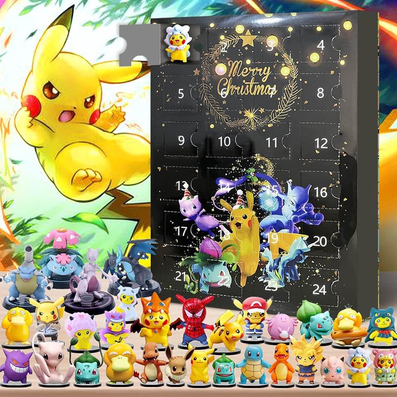 Advent Calendar Gift - Pokemon 24 dias calendário de contagem