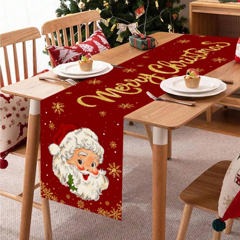 Christmas Table Runner - Caminho de Mesa de Natal Decoração