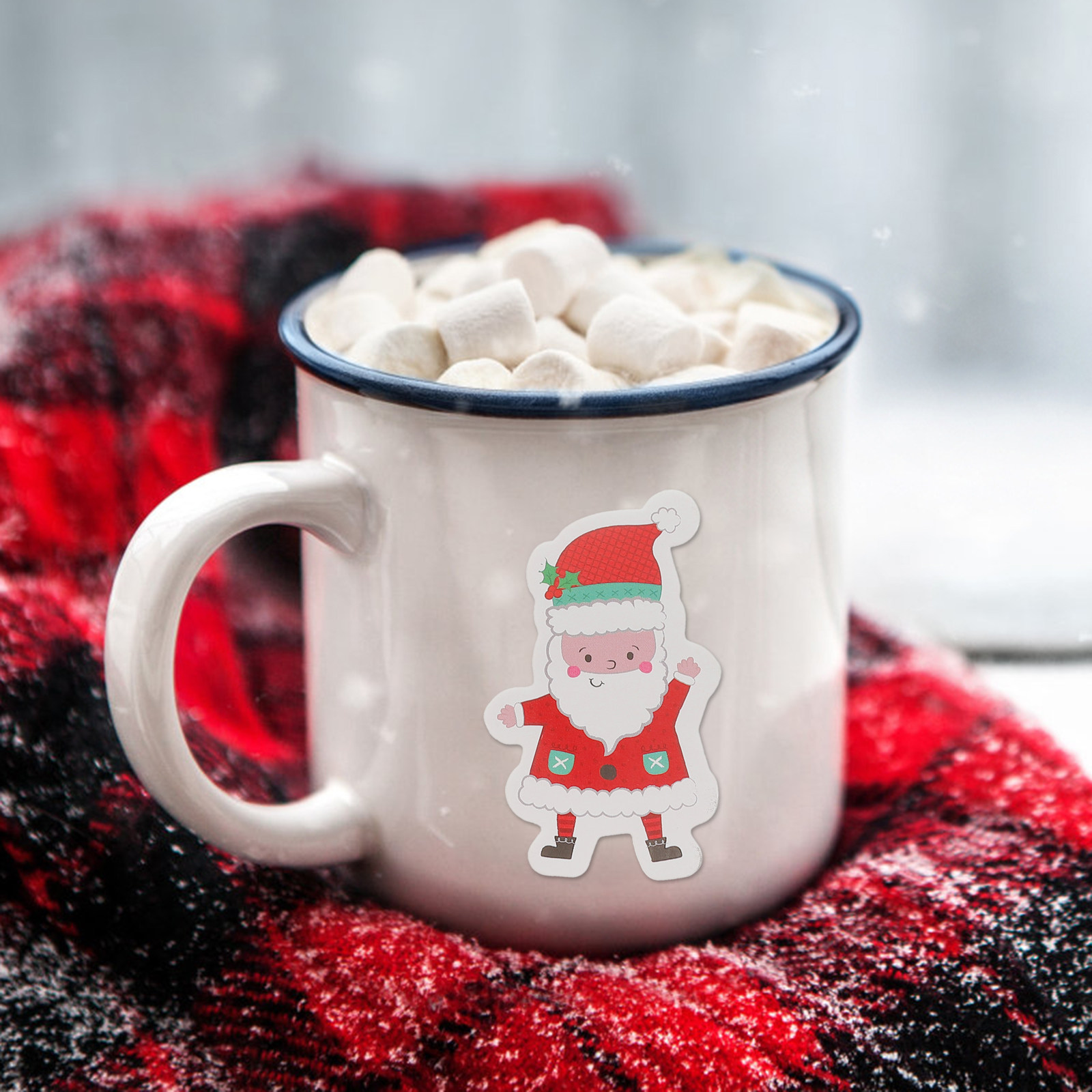 Snowflake Window Decal - 40 Adesivos de Natal Autoadesivos: Floco