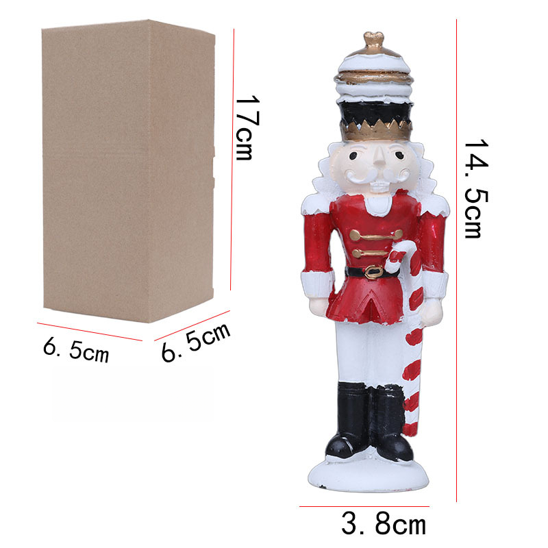 Nutcracker Figurine - Estatueta Quebra-Nozes de Resina 14,5cm de