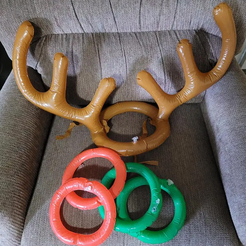 Reindeer Antlers Headband - 1/3/5 conjunto de jogo de natal