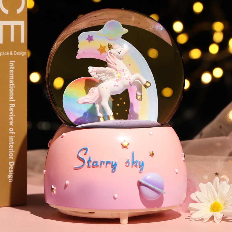 Snow Globe Musical - Nova bola de cristal caixa música