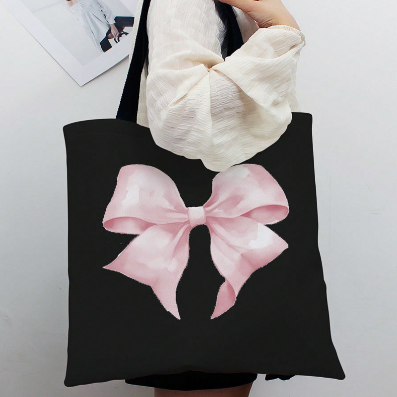 Bolsa de Ombro de Lona com Pad - Ribbon Bow Gift avaliação e preço