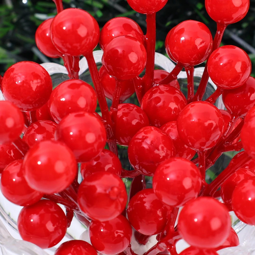 Ramo de Frutas Vermelhas Artif - Christmas Wreath Fake avaliação e preço