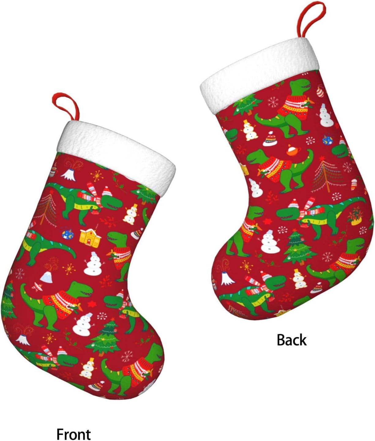 Bonito dinossauro de natal mei - Christmas Stocking Hanging avaliação e preço