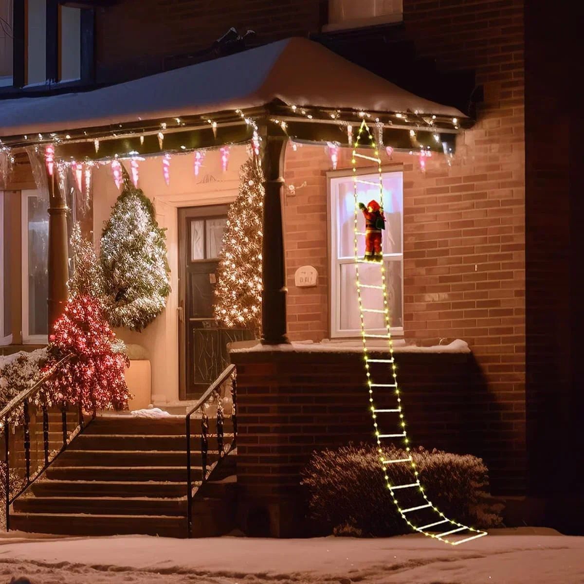 LED Ladder Light para Decoraçã - Christmas Lights Outdoor avaliação e preço
