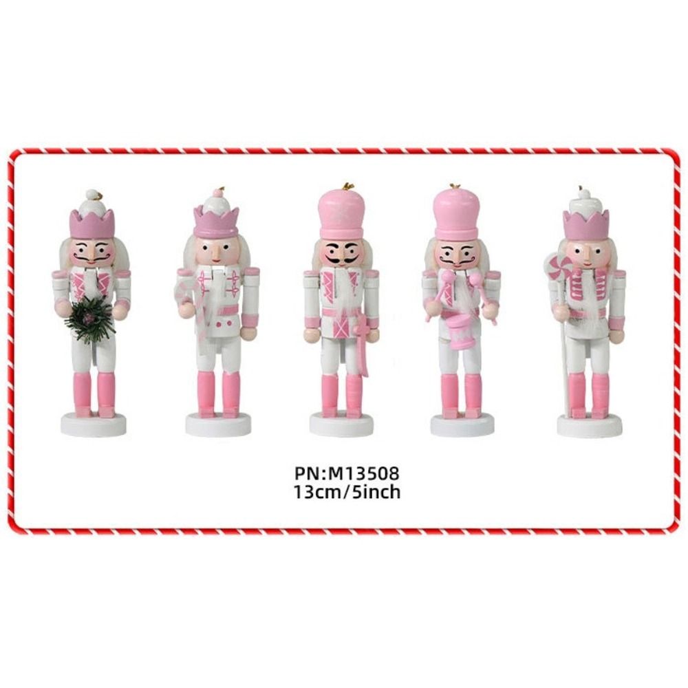 5 Peças Quebra-Nozes de Natal  - Nutcracker Figurine avaliação e preço