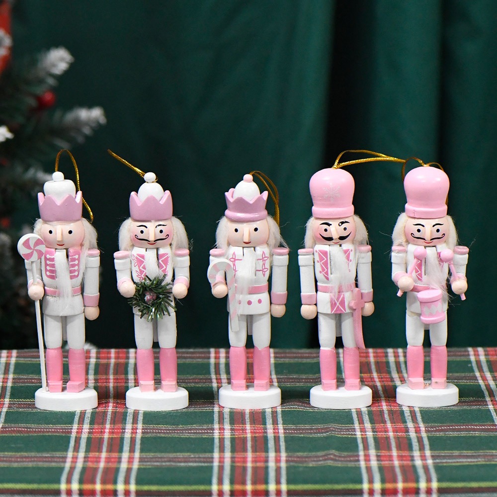 5 Peças Quebra-Nozes de Natal  - Nutcracker Figurine avaliação e preço