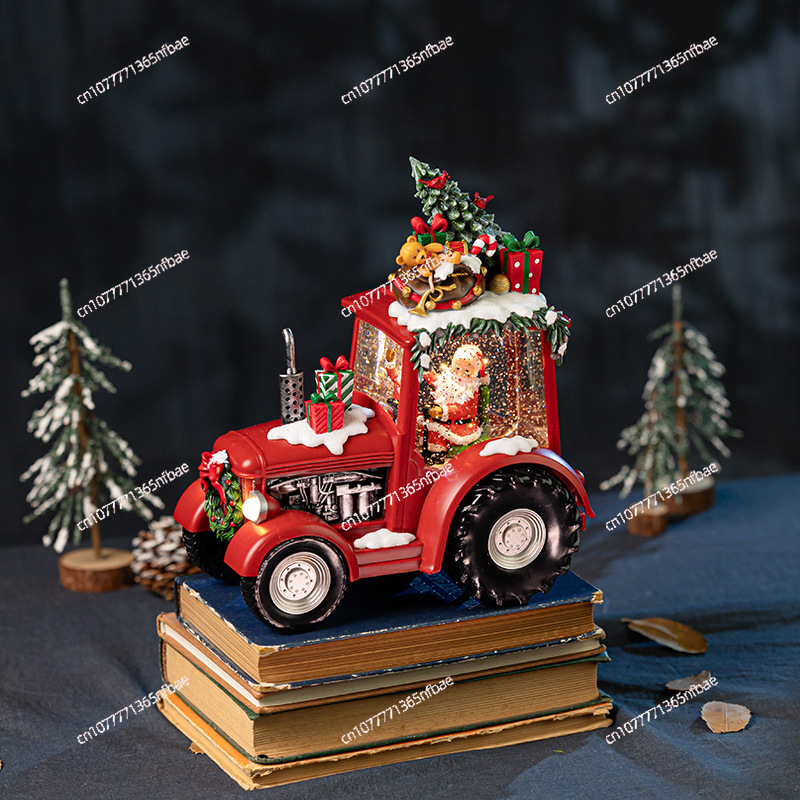 Novo estilo de ornamento decor - Snow Globe Musical avaliação e preço