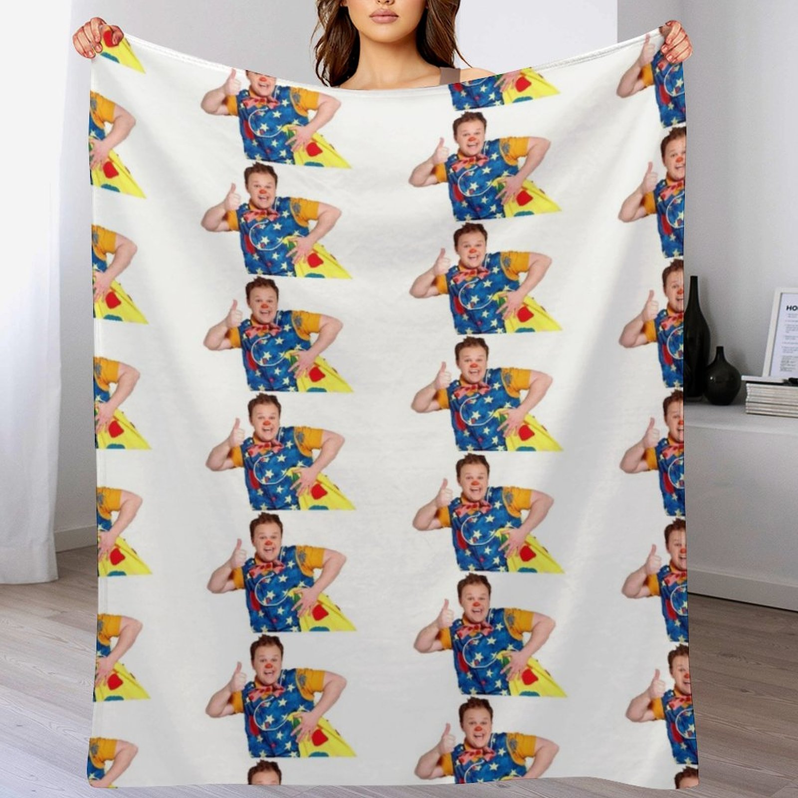 Cobertor Mr Tumble Throw Blank - Christmas Throw Blanket avaliação e preço