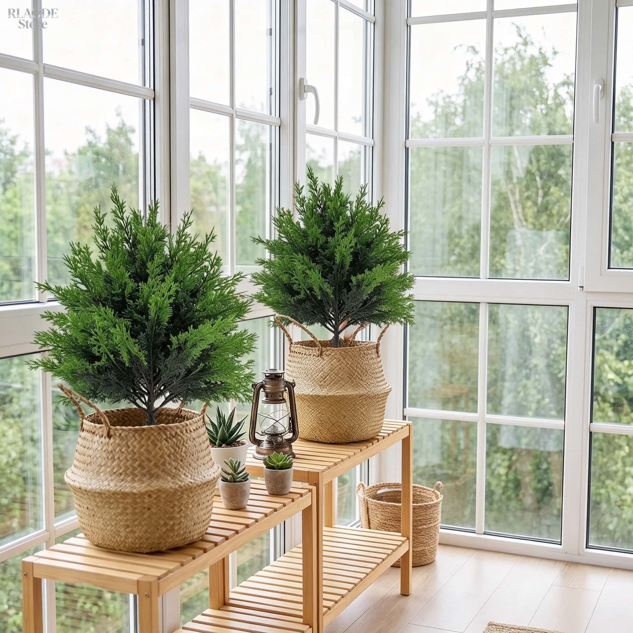 2 peças de vegetação artificia - Christmas Tree Artificial avaliação e preço