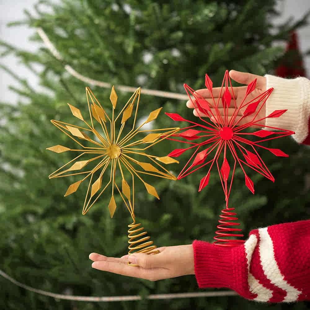 12.6 Polegada criativo luzes l - Star Tree Topper avaliação e preço