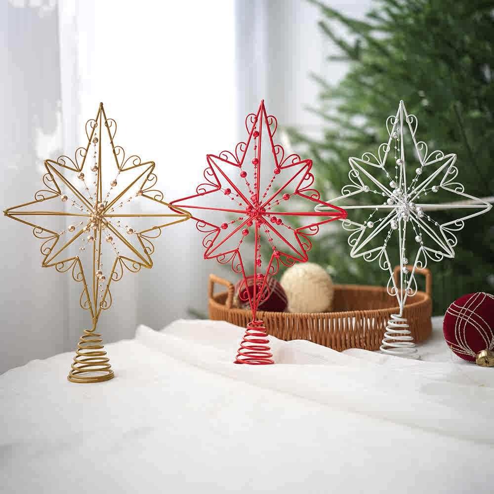 12.6 Polegada criativo luzes l - Star Tree Topper avaliação e preço