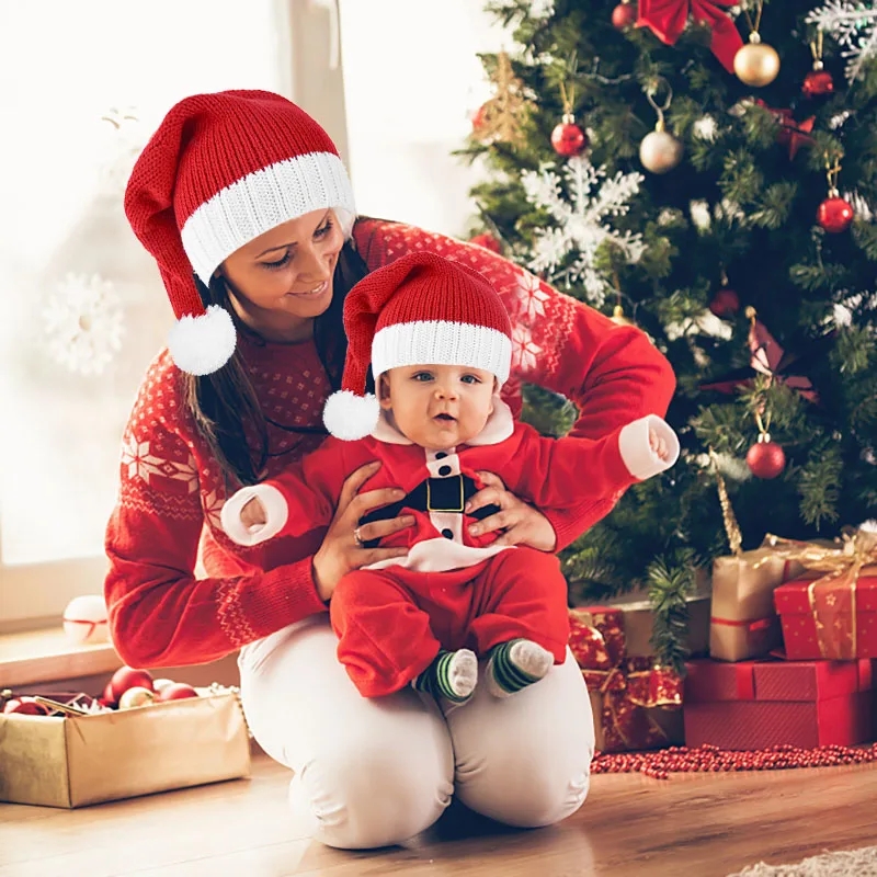 Gorro de malha macia para cria - Santa Hat Plush avaliação e preço