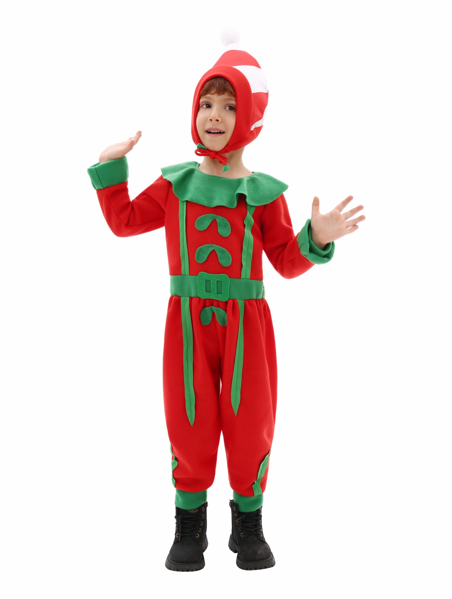 2025 natal elfo crianças cospl - Elf Costume Christmas avaliação e preço