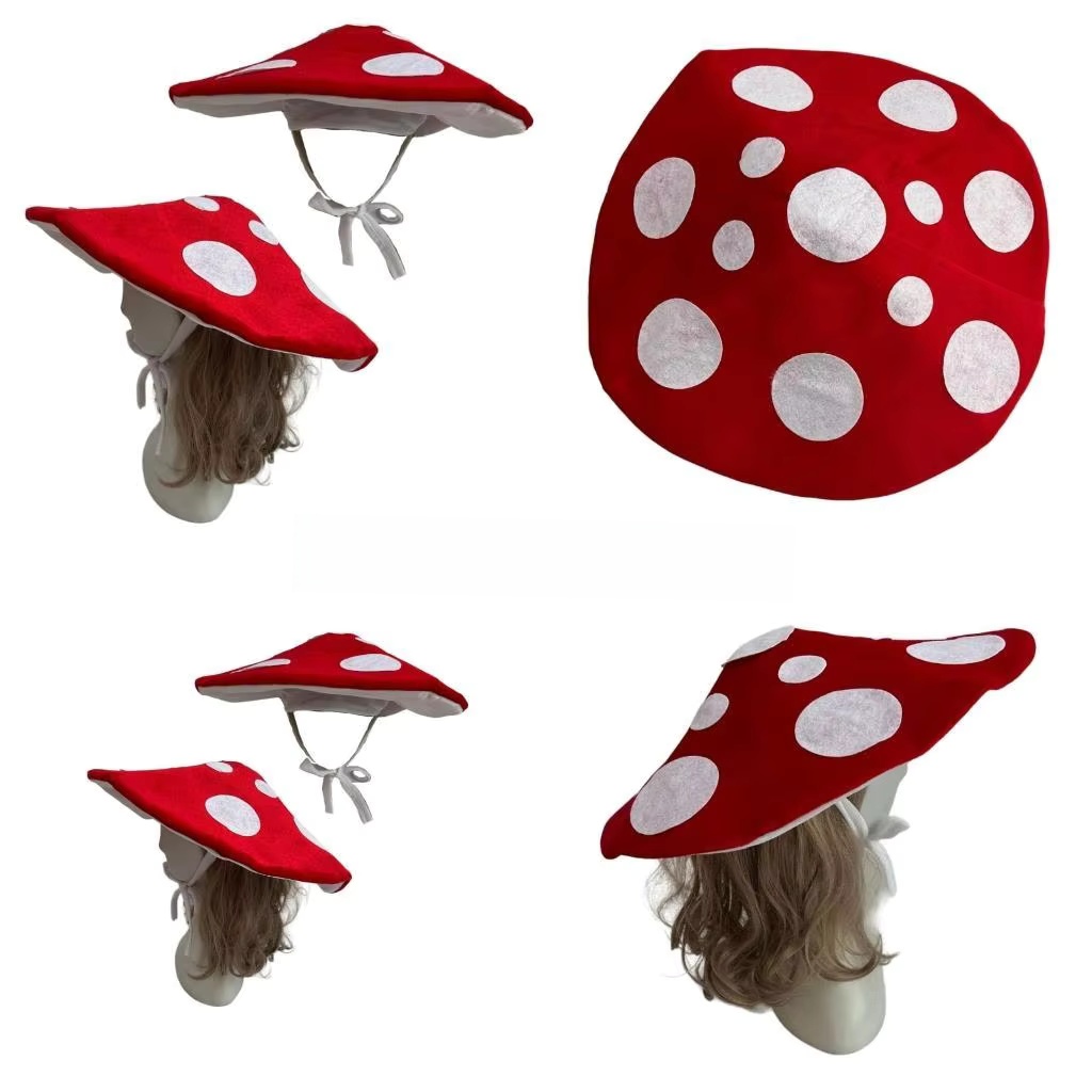 Chapéu de Cogumelo para Fantas - Santa Hat Plush avaliação e preço