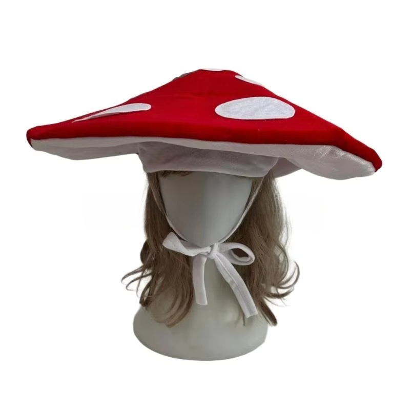 Chapéu de Cogumelo para Fantas - Santa Hat Plush avaliação e preço