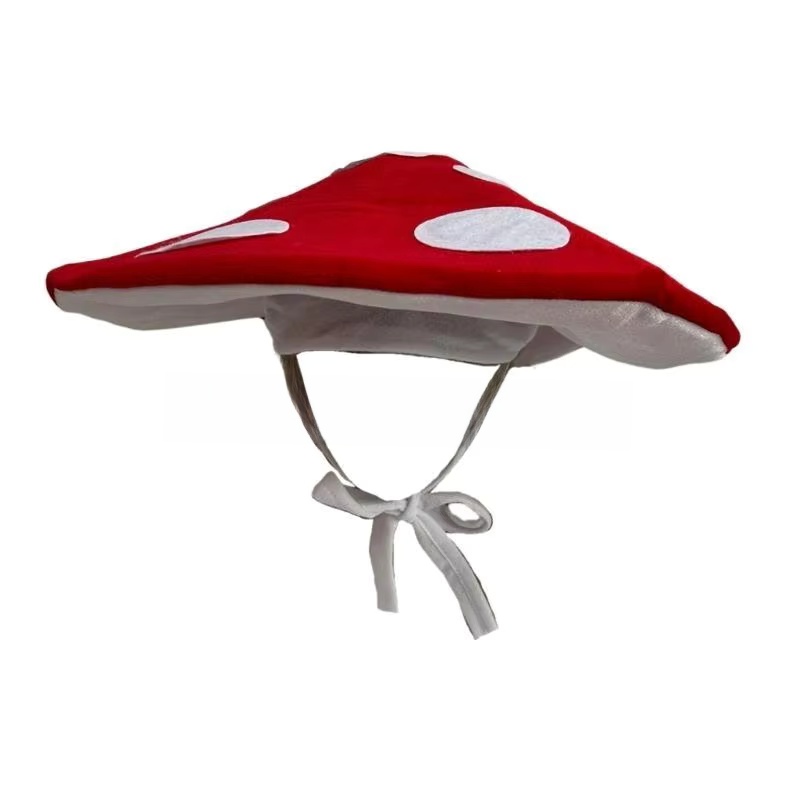 Chapéu de Cogumelo para Fantas - Santa Hat Plush avaliação e preço