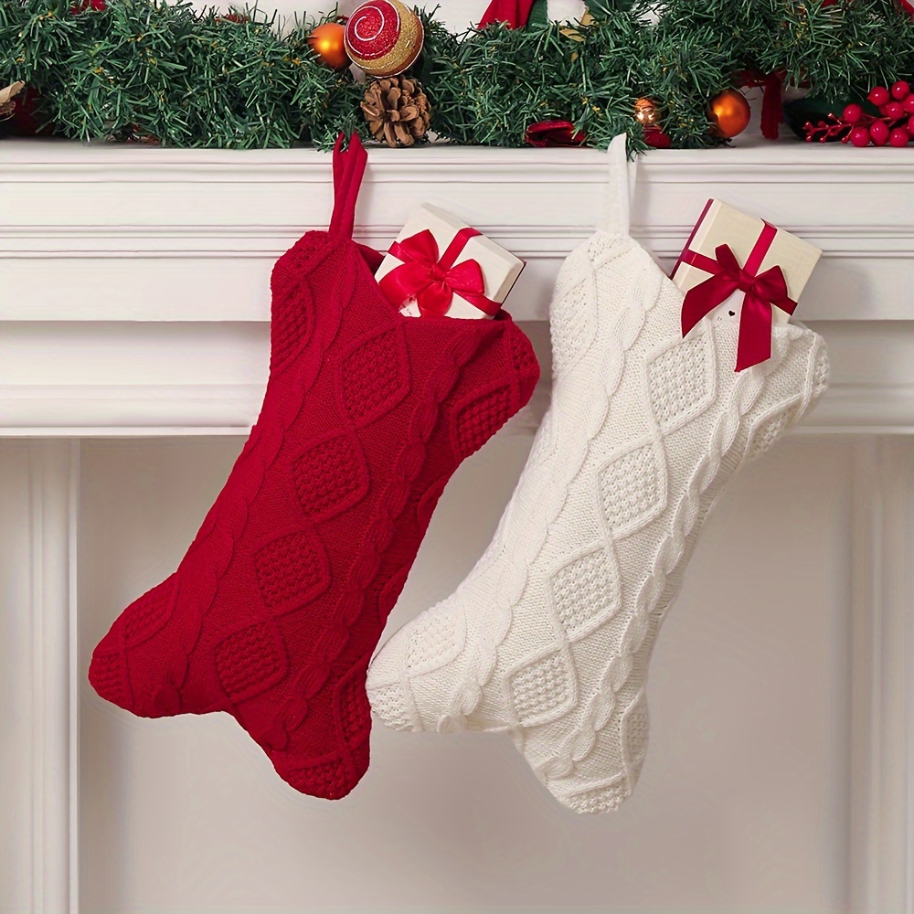 Meia de Natal para Cães, Meia  - Christmas Stocking Hanging avaliação e preço