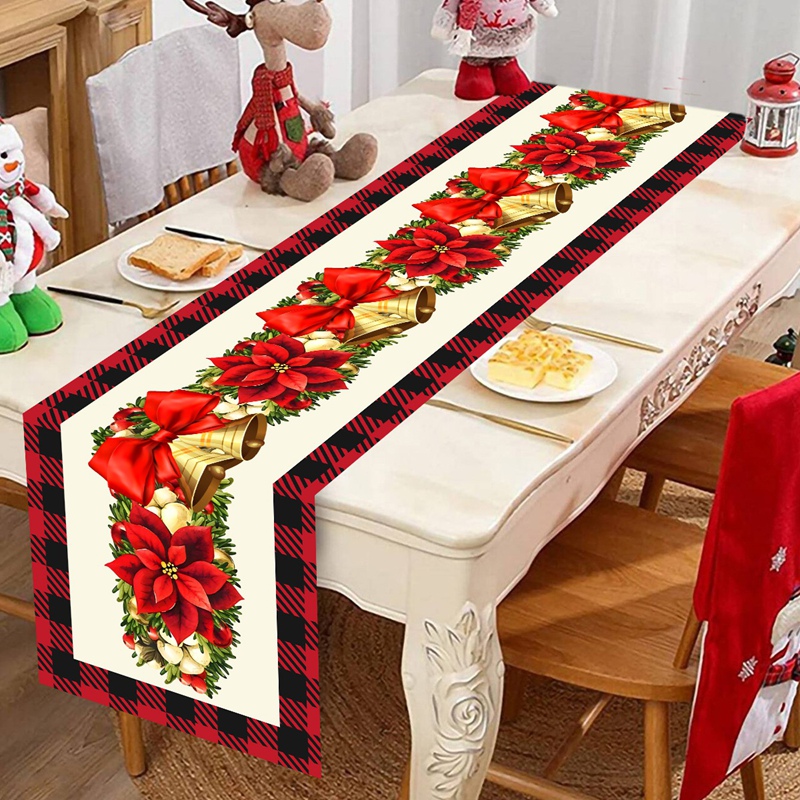 Feliz natal corredor de mesa n - Christmas Table Runner avaliação e preço