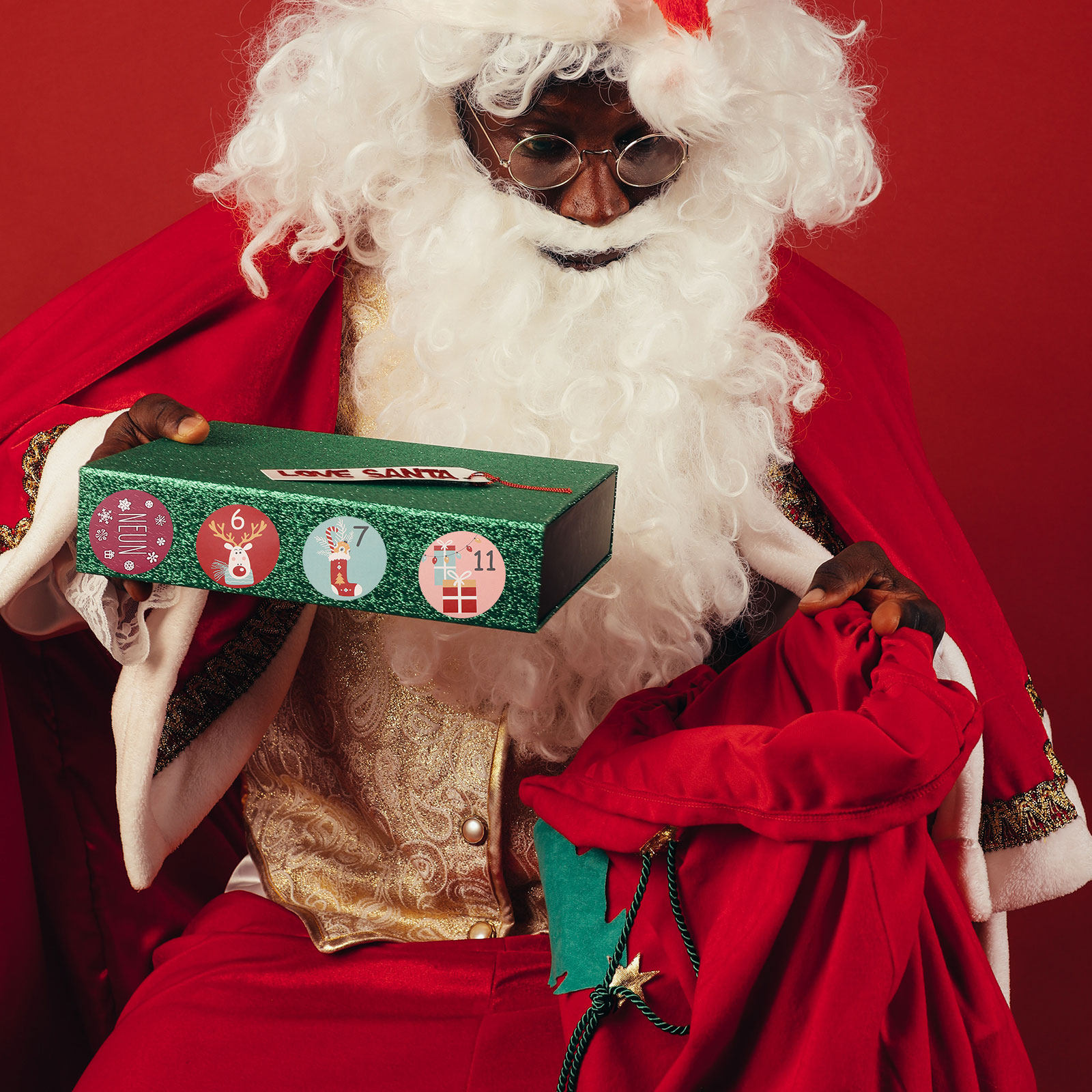 10 Folhas de Adesivos de Natal - Advent Calendar Gift avaliação e preço