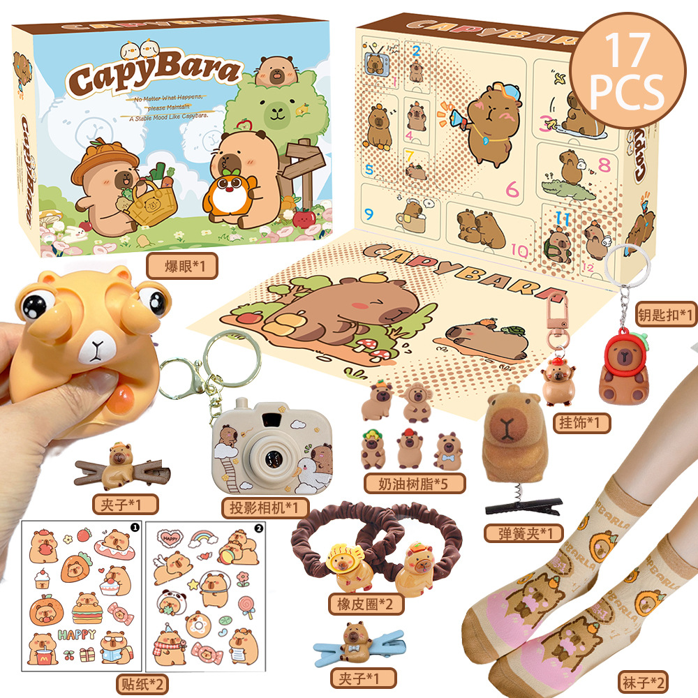 Novo capivara tema natal adven - Advent Calendar Gift avaliação e preço