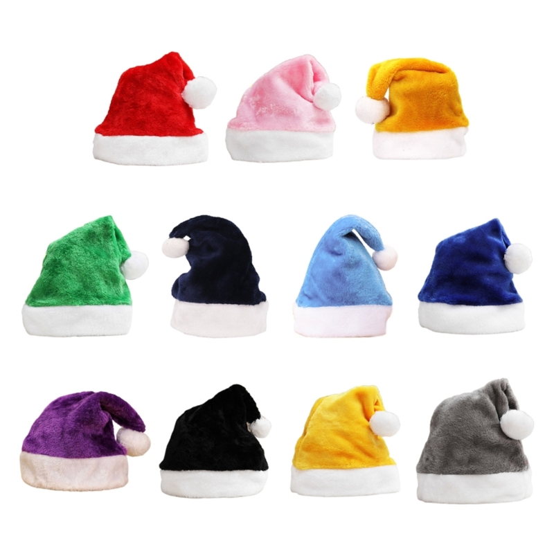 X90f carnaval papai noel engro - Santa Hat Plush avaliação e preço