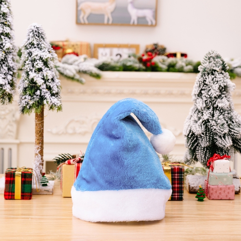 X90f carnaval papai noel engro - Santa Hat Plush avaliação e preço