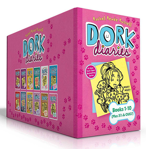 Dork Diaries Book Gift Box Set - Gift Box Wrap Set avaliação e preço