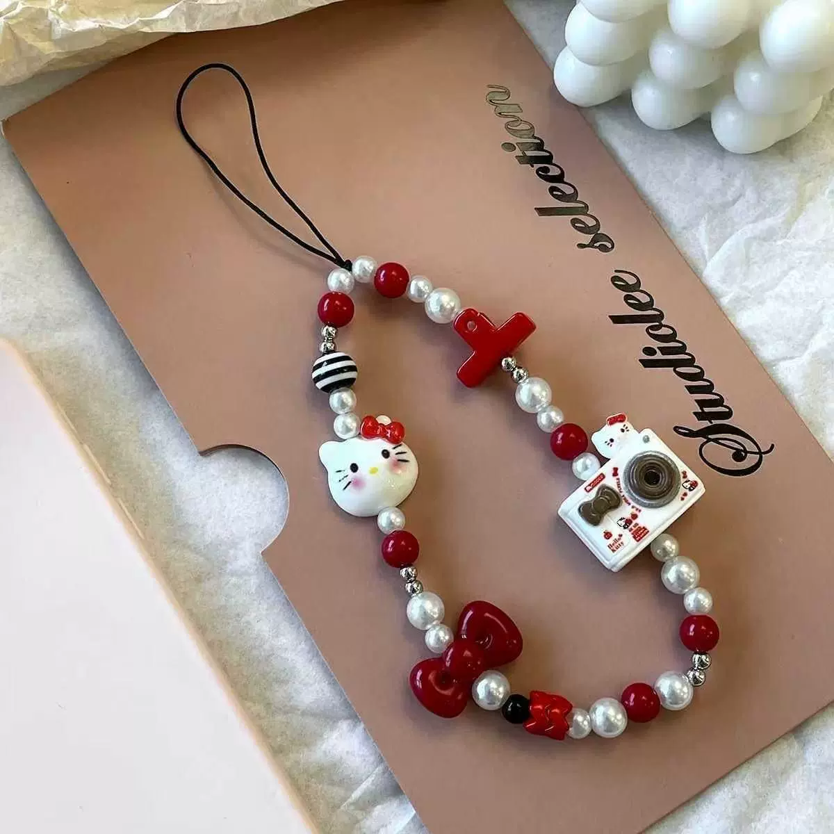 Nova Alça de Celular Anti-Perd - Ribbon Bow Gift avaliação e preço