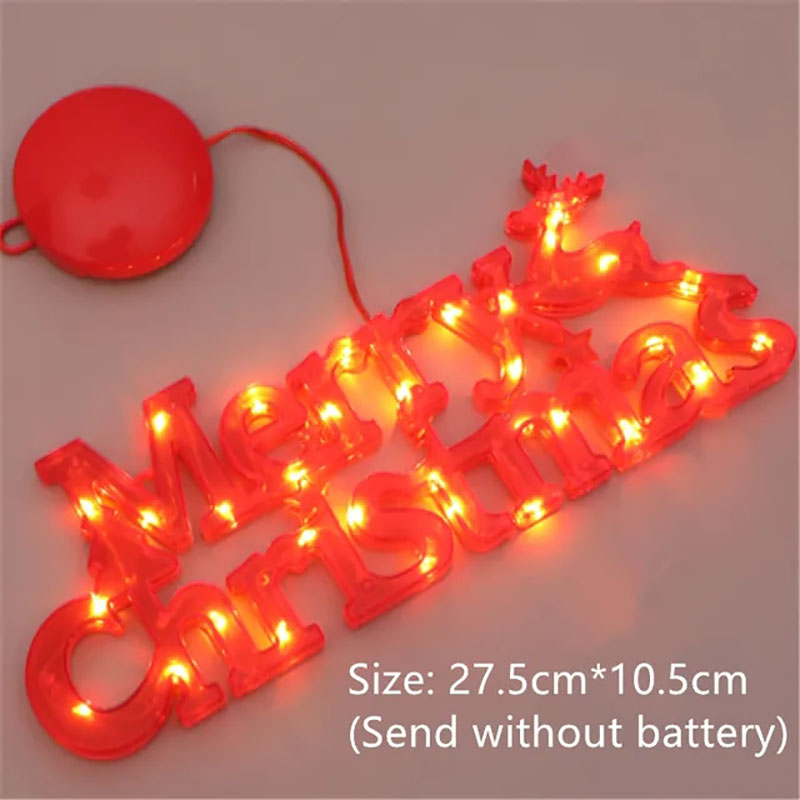 Feliz Natal LED Letter Tag Lig - Led Fairy String Lights avaliação e preço