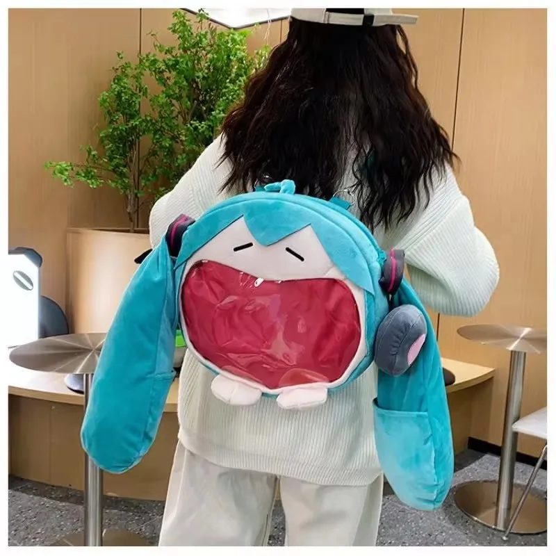 Nova Mochila de Ombro Hatsune  - Santa Hat Plush avaliação e preço