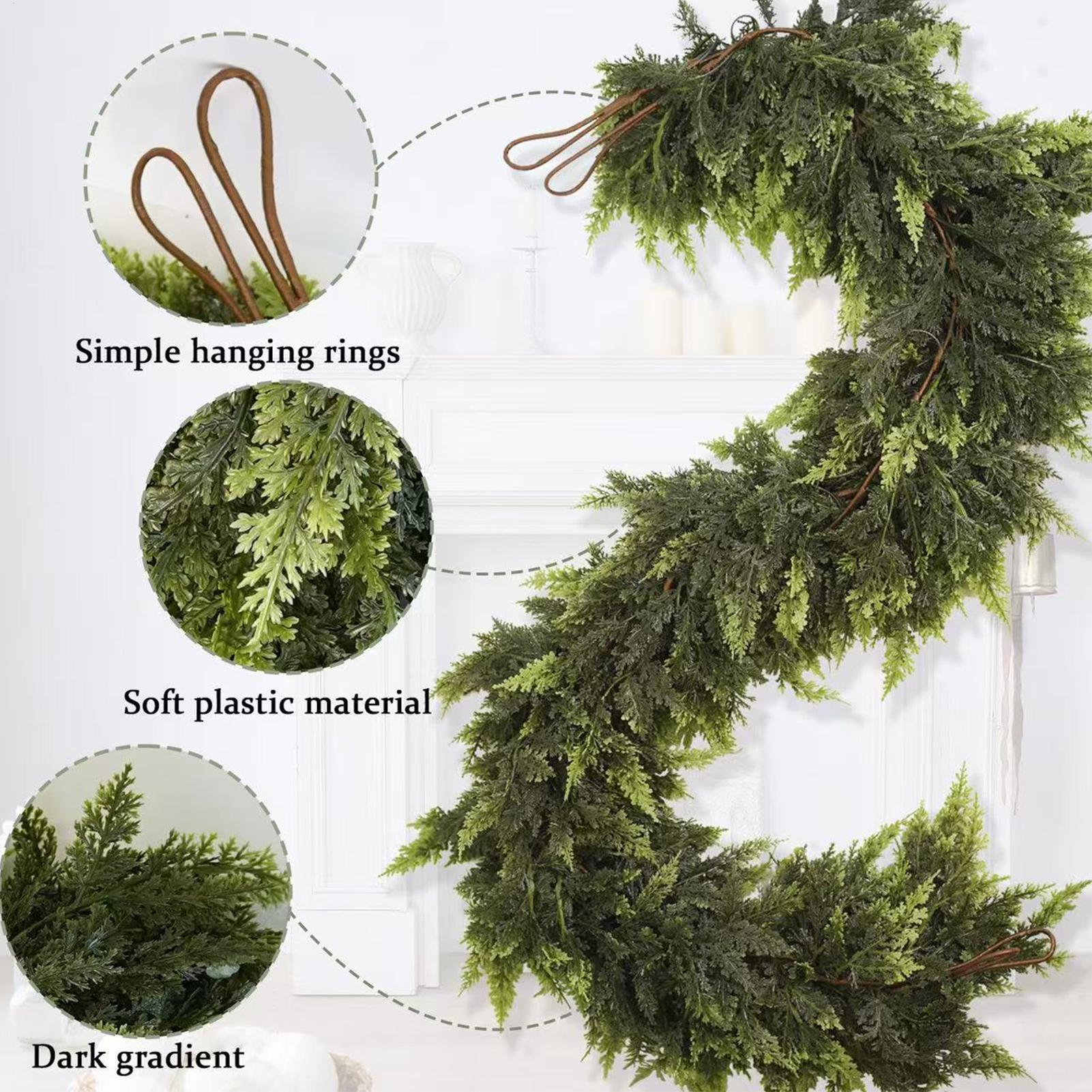 Guirlandas de Natal Artificiai - Christmas Wreath Fake avaliação e preço
