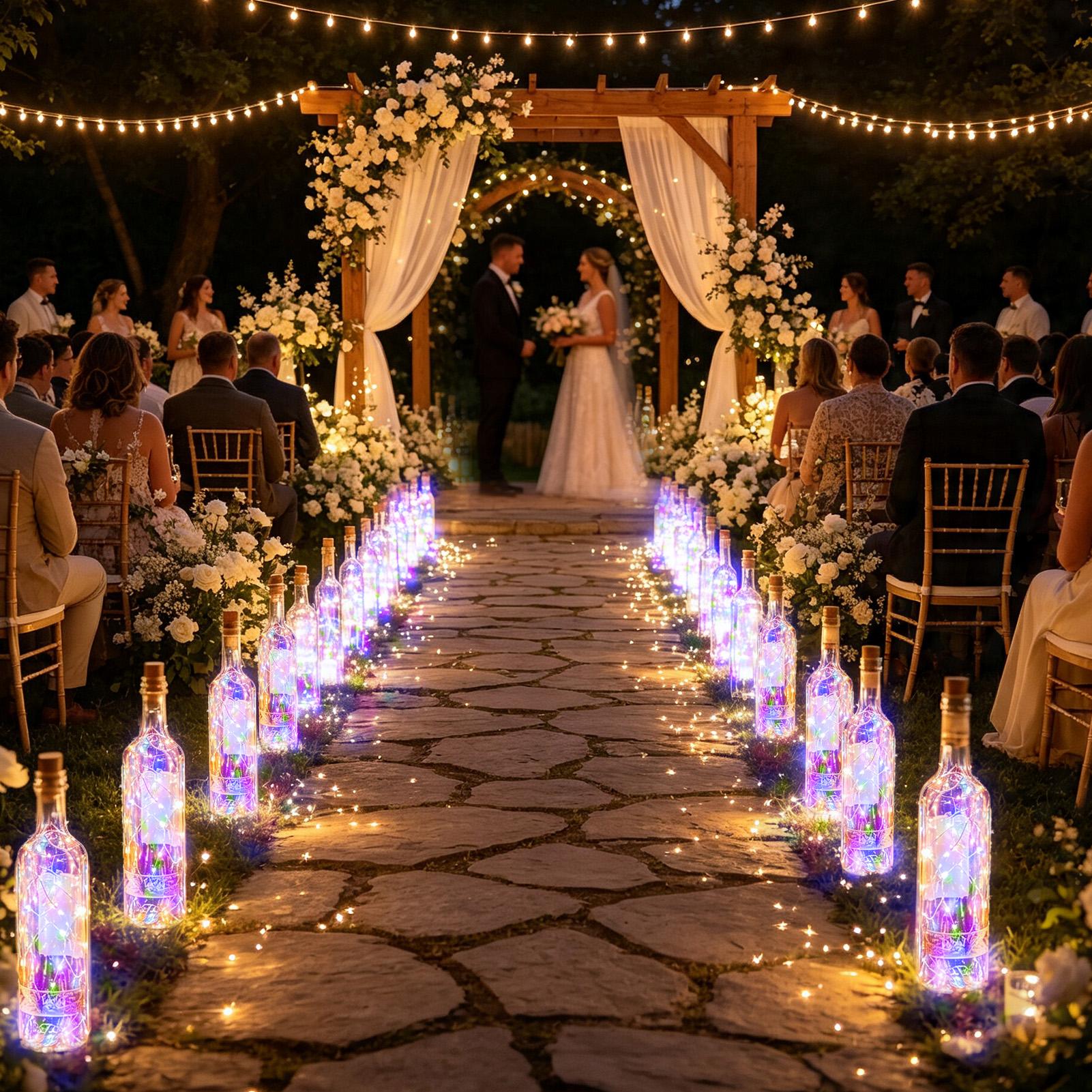 Luzes solares para garrafas de - Led Fairy String Lights avaliação e preço