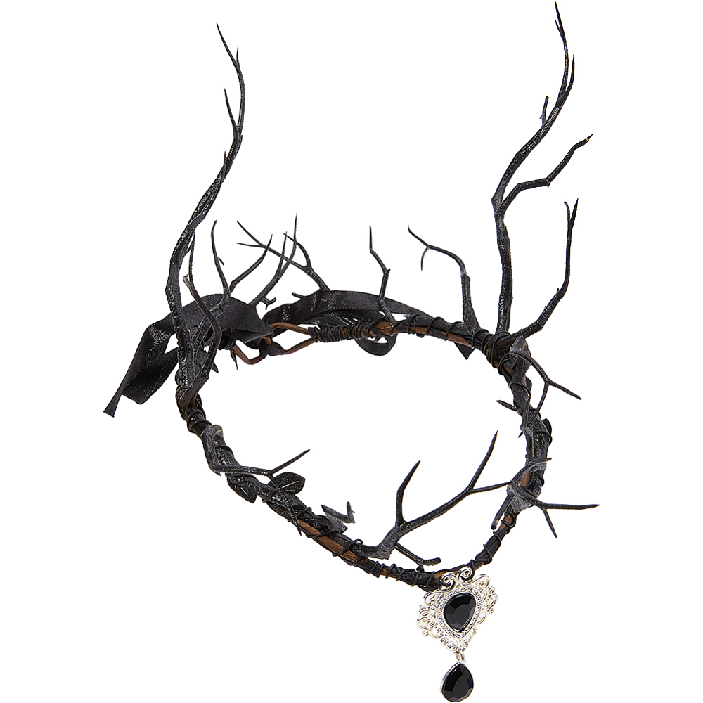 Tiara de Fada Negra com Chifre - Reindeer Antlers Headband avaliação e preço