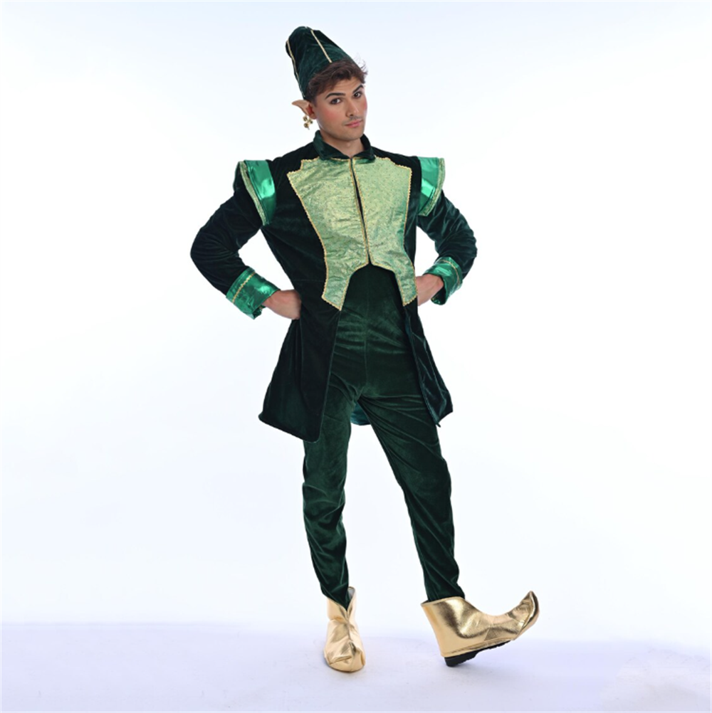 Fantasia de Natal de Luxo em V - Elf Costume Christmas avaliação e preço