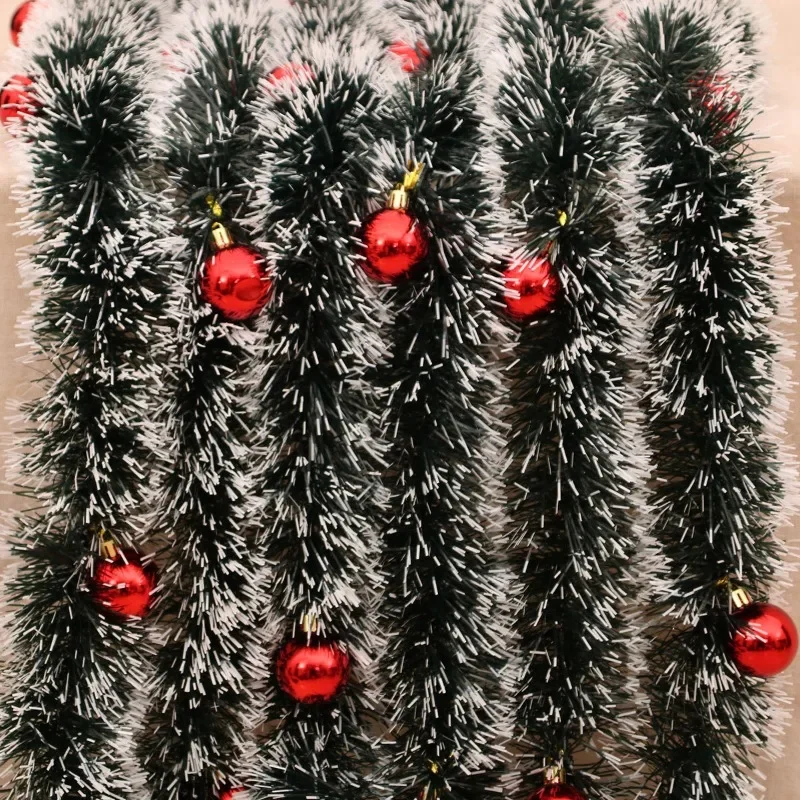 Natal enfeites fitas tira glit - Tinsel Garland Decoration avaliação e preço