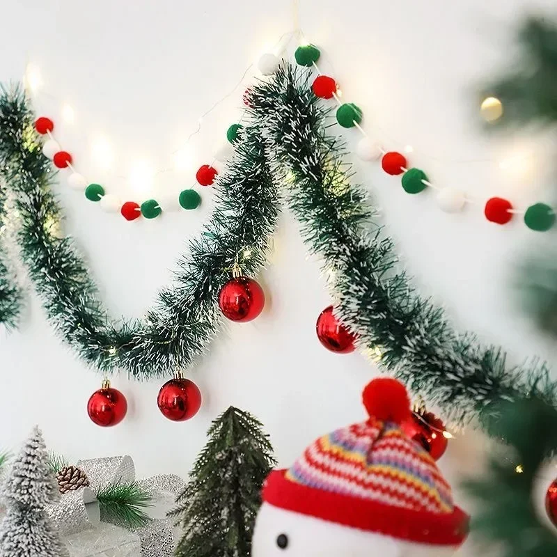 Natal enfeites fitas tira glit - Tinsel Garland Decoration avaliação e preço