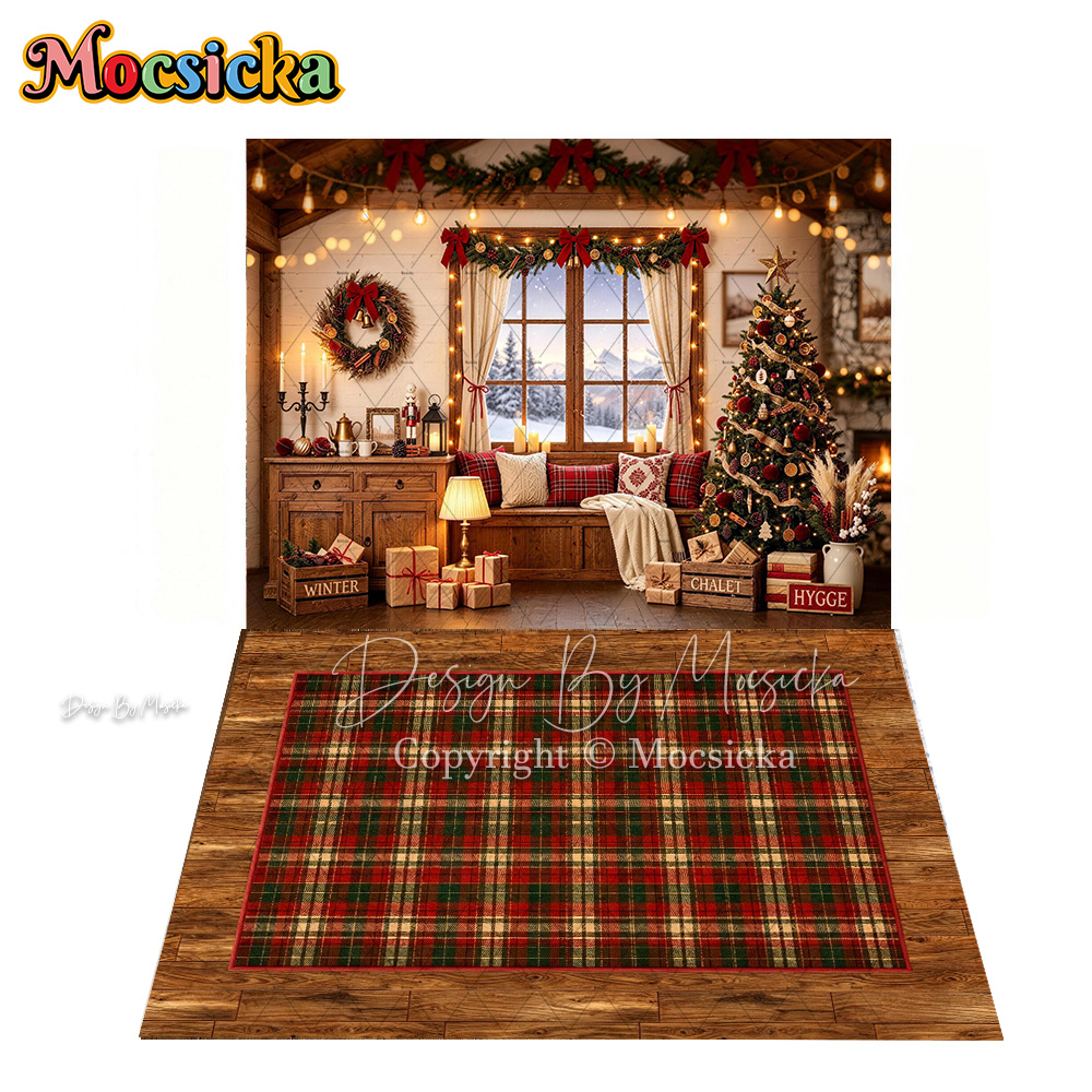 Mocsicka Cenário de Natal Retr - Christmas Throw Blanket avaliação e preço