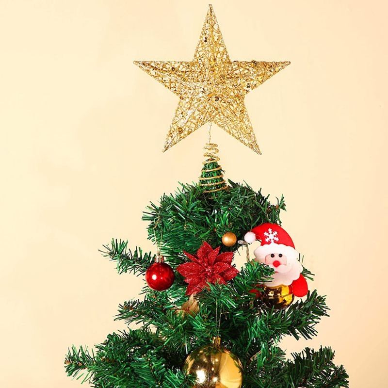Árvore de natal glitter estrel - Star Tree Topper avaliação e preço